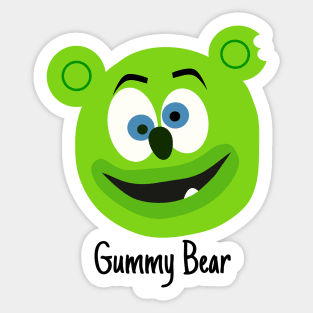 Cool Gummy Bear Sticker